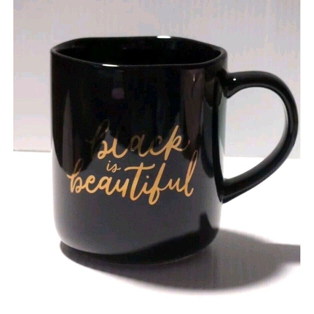 Threshold Black is beautiful Coffee Mug,